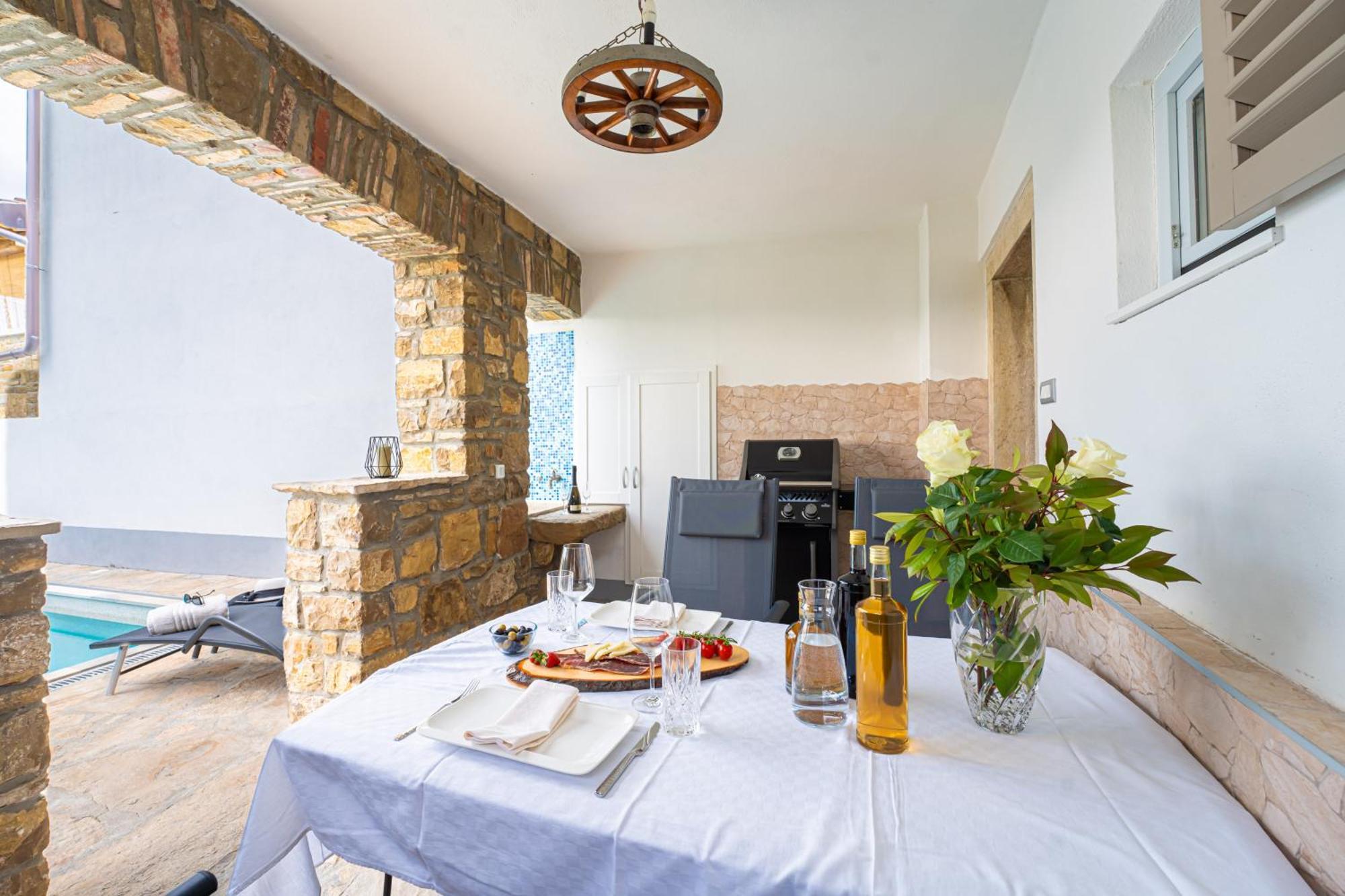 Holiday Home Belveder Motovun With Heated Pool Livade Exterior photo