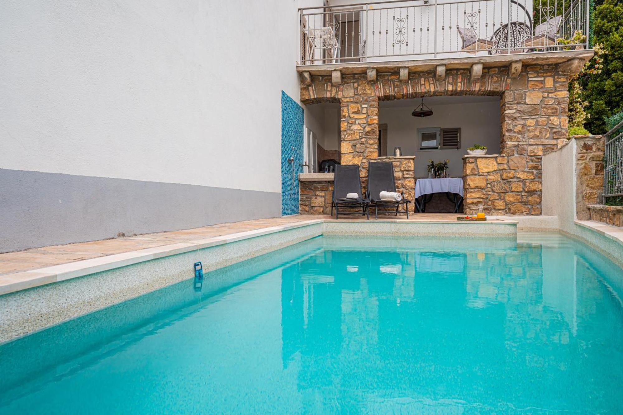 Holiday Home Belveder Motovun With Heated Pool Livade Exterior photo